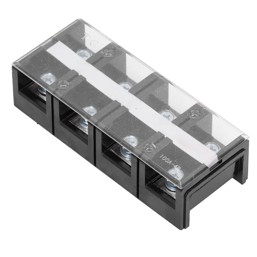 (Tcâ1004(8 Contact Points)) 2 Row Terminal Block Screw Strip 600V 100A 8 Contact Points 610830852221