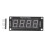 Digital-Anzeige 4-stellig 7-Segment LED 0,56 Zoll TM1637 Grün 1