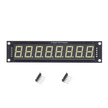 8-stellige LED-Anzeige 74HC595 Treiber Weiß 0,56 Zoll