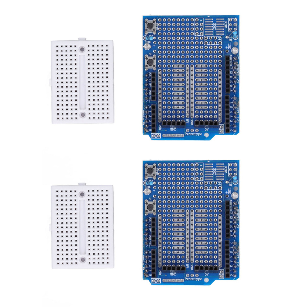 2 Sets Prototype Expansion Board Mini Breadboard 3-5V 323163114392