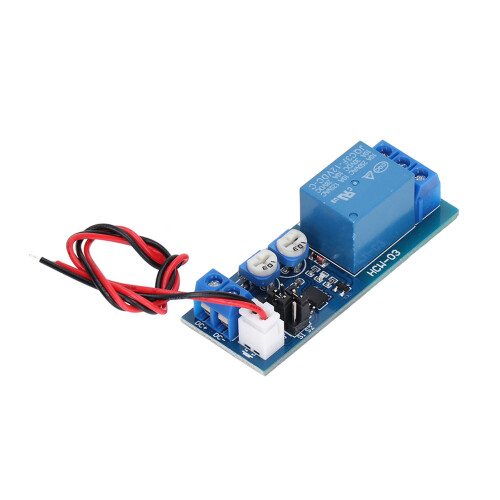 (12V) Adjustable Time Delay Relay Board 24V Single Timing 1