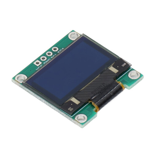 0,96 Zoll OLED Display I2C Modul 4-Pin Header 1