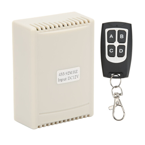 4 Channel Wireless Relay Remote Control Switch 12V for Industry