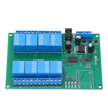 DC12V 8-Kanal-Relaismodul mit Low-Level-Schutz