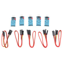 (Adapter Board) 5PCS Temp Humidity Sensor High Sensitivity Digital Module Greenhouse