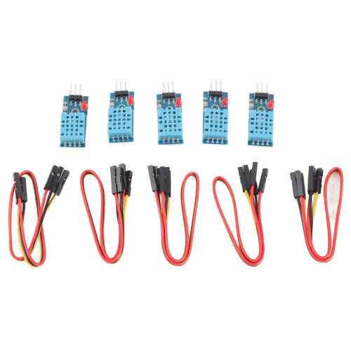 (Adapter Board) 5PCS Temp Humidity Sensor High Sensitivity Digital Module Greenhouse