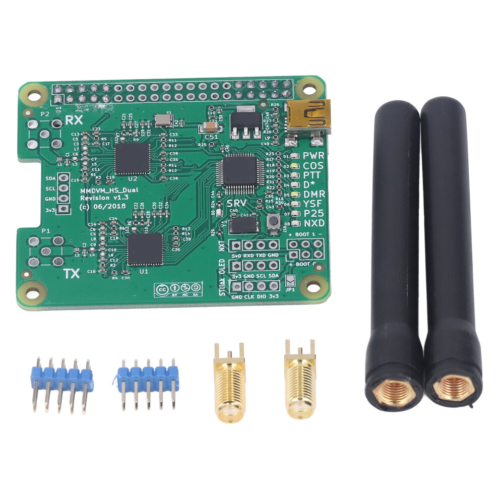 Mmdvm Hotspot Board 2 Antenna Kit Dmr P25 D-Star Raspberry Pi 610830845391
