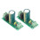 2x Einstellbare Spannungsregler-Platine Hochleistungsfilter AC40V 1