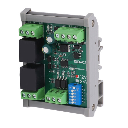 2 Channel RS485 Relay Module DC 12V with Shell 1
