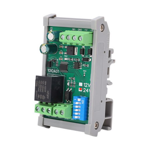 DC 24V 1-Kanal RS485 Relaismodul mit Gehäuse 1