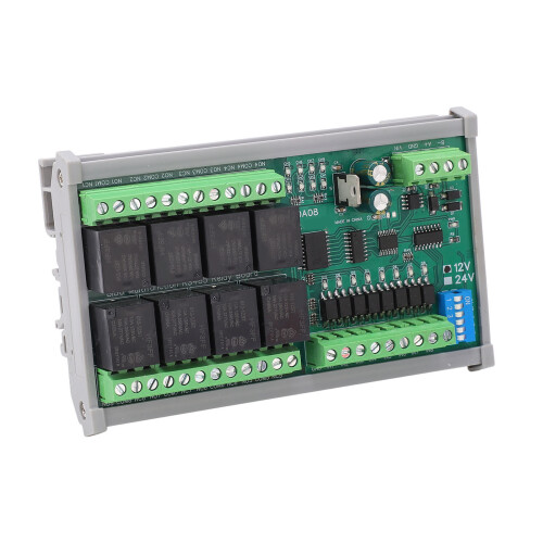 8 Channel RS485 Relay Module DC12V TVS Anti-Surge 1