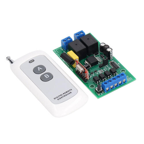Remote Control Module Motor CW CCW DC 6V-40V Relay for Door Pump 1