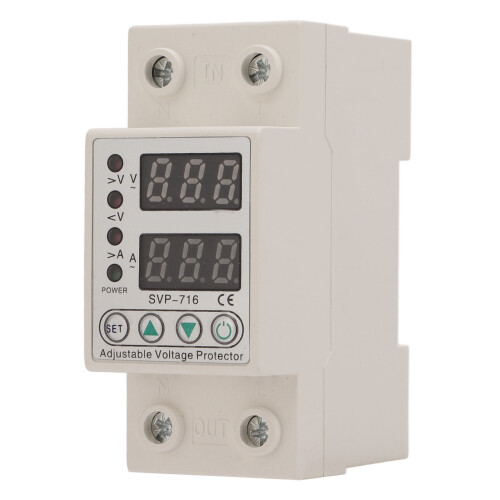(63A (1‑63A Overcurrent )) Über-/Unterspannungsschutz AC220V 63A Selbstrücksetzend 2