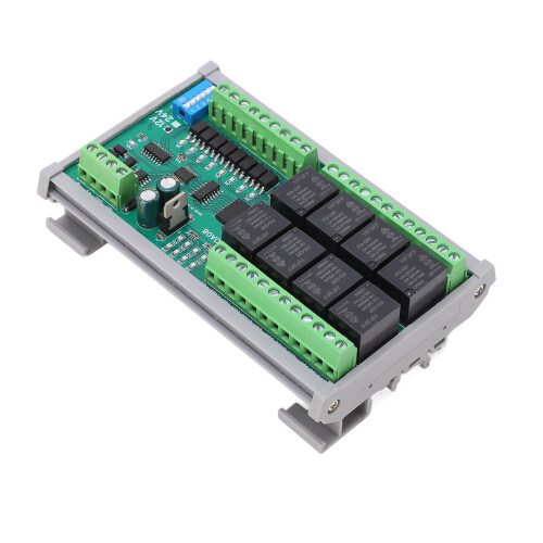 8 Channel RS485 Relay Module DC12V TVS Anti-Surge 2