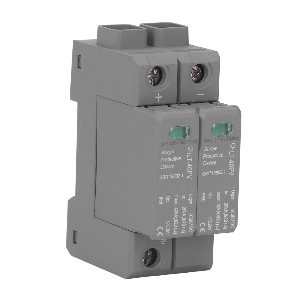 2P Photovoltaic Surge Protector 20-40Ka 1000Vdc 610830836825