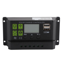 (10A) Solar-Laderegler PWM Digitalanzeige Selbsttest 10A