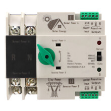 (100A) Zweipoliger ATS-Wechselschalter 220V 80A PV-Schnellcontroller