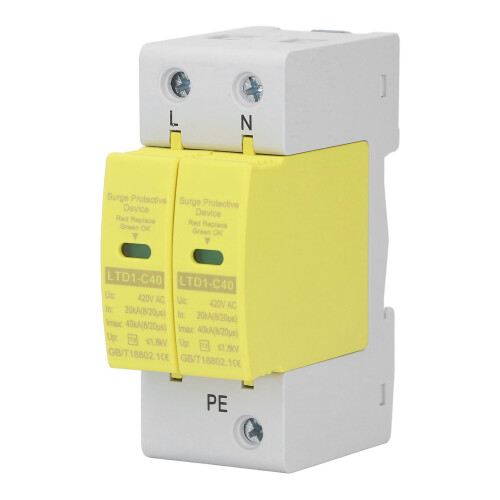 2P Surge Protector AC420V High Accuracy 2