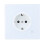(WK‑EU16M(for ZigBee Type)) Intelligentes Smart-Steckdose 16A Wand-Timer Weiß 4