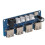 4-Kanal USB-Stromverteiler 5V Tastensteuerung 4
