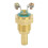 Wassertemperatursensor Messing Cat E330D E345D E325D 2