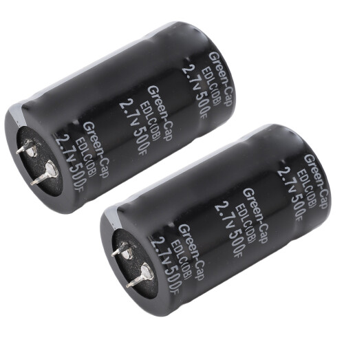 2Pcs 2.7V 500F Capacitor Car Energy Storage Rectifier Kit 1