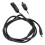 5,5x2,1mm Solar-Adapter wasserdicht DC 1000V 5A 4