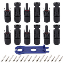(1000V 30A) 12x Solar PV Stecker IP67 Kupfer 1000V 30A