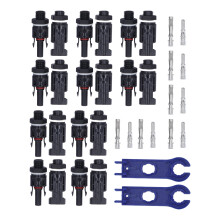 42x Solarstecker IP67 wasserdicht 30A 1000VDC mit Schraubenschlüssel