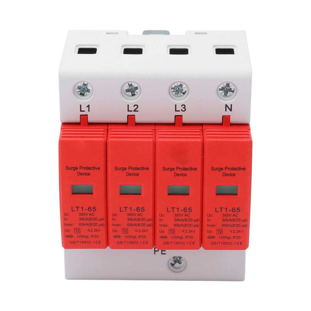 4P Surge Arrester Ac385v High Accuracy Flame Retardant 610830833893