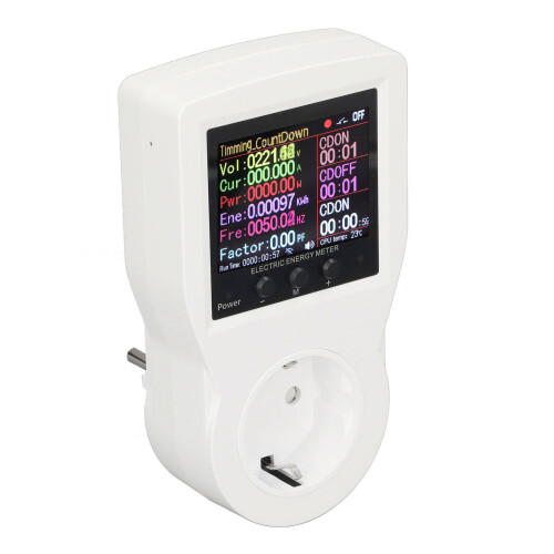 (EU Plug) Smart Steckdose 16A 3680W WiFi Zähler 1