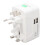 Universal-Reiseadapter mit 2 USB-Anschlüssen weltweit 5