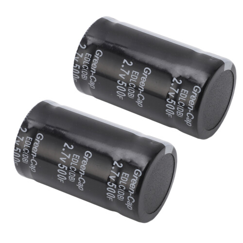 2Pcs 2.7V 500F Capacitor Car Energy Storage Rectifier Kit 2