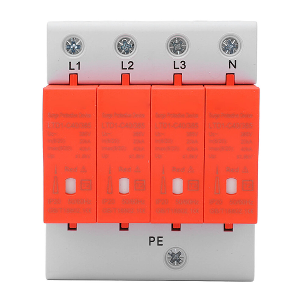 (4P) Surge Protective Device 385V Ac 20-40Ka 3P For Home 610830835019