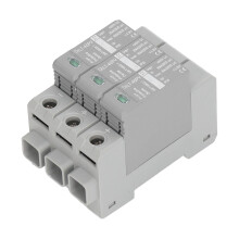 3P Photovoltaic Surge Protector DC1000V High Accuracy