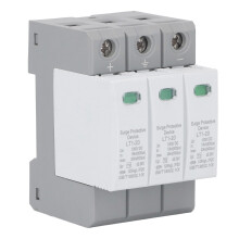 IP20 1000V DC Surge Protector 3P Flame Retardant