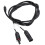 5,5x2,1mm Solar-Adapter wasserdicht DC 1000V 5A 3