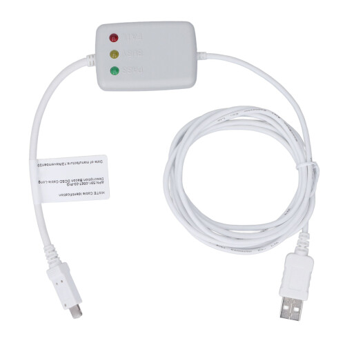 (White) USB Flash Engineering Kabel für iPhone 6S/X Echtzeit-Diagnose Schwarz