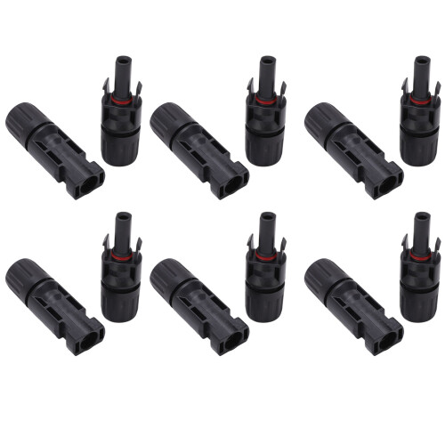(1000V 30A) 12x Solar PV Stecker IP67 Kupfer 1000V 30A 1