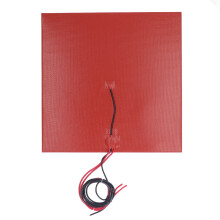 (DC 12V) 3D Printer Silicone Heated Pad 350W 300mm 100K Thermistor DC 12V