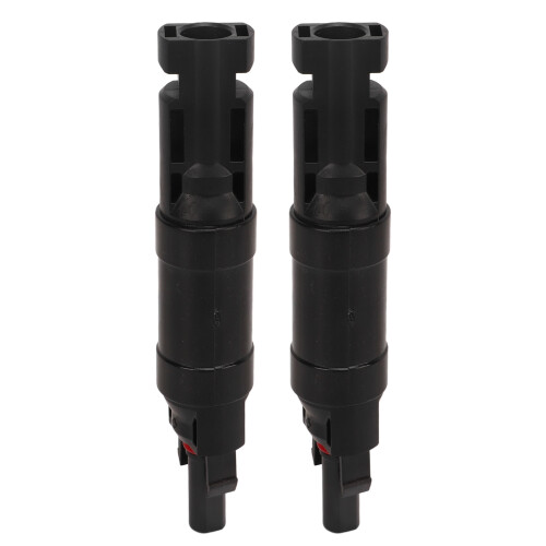 2x Solar PV Stecker 20A IP67 w. Diode Fuse 2