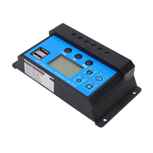 (30A) PWM Solarregler LCD Smart 12V/24V 30A 1