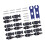 42Pcs Solar Connector IP67 Waterproof 30A 1000VDC with Wrench 3