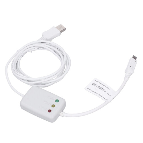 (White) USB Flash Engineering Kabel für iPhone 6S/X Echtzeit-Diagnose Schwarz 1