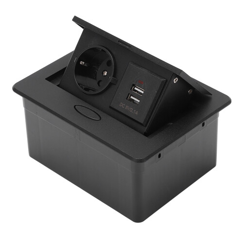 Desktop-Netzteil Dual USB Wasserdichte Steckdose 1