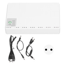 (US Plug) Mini-UPS 5V/9V/12V,USB 5V/2A,US Plug f.Kamera/Router