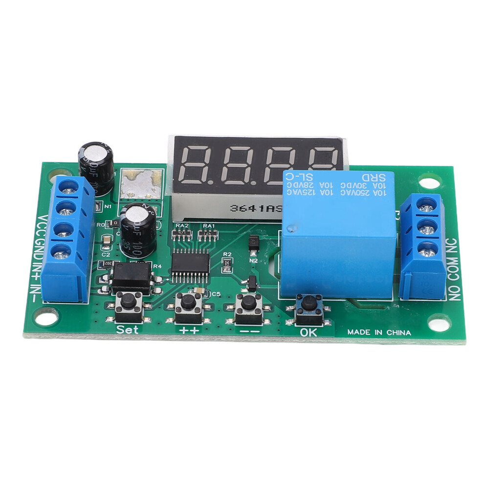 (12V) Pulse Counter Relay Board 0.1S-9999999.9S 0.01S 24V 610830830694