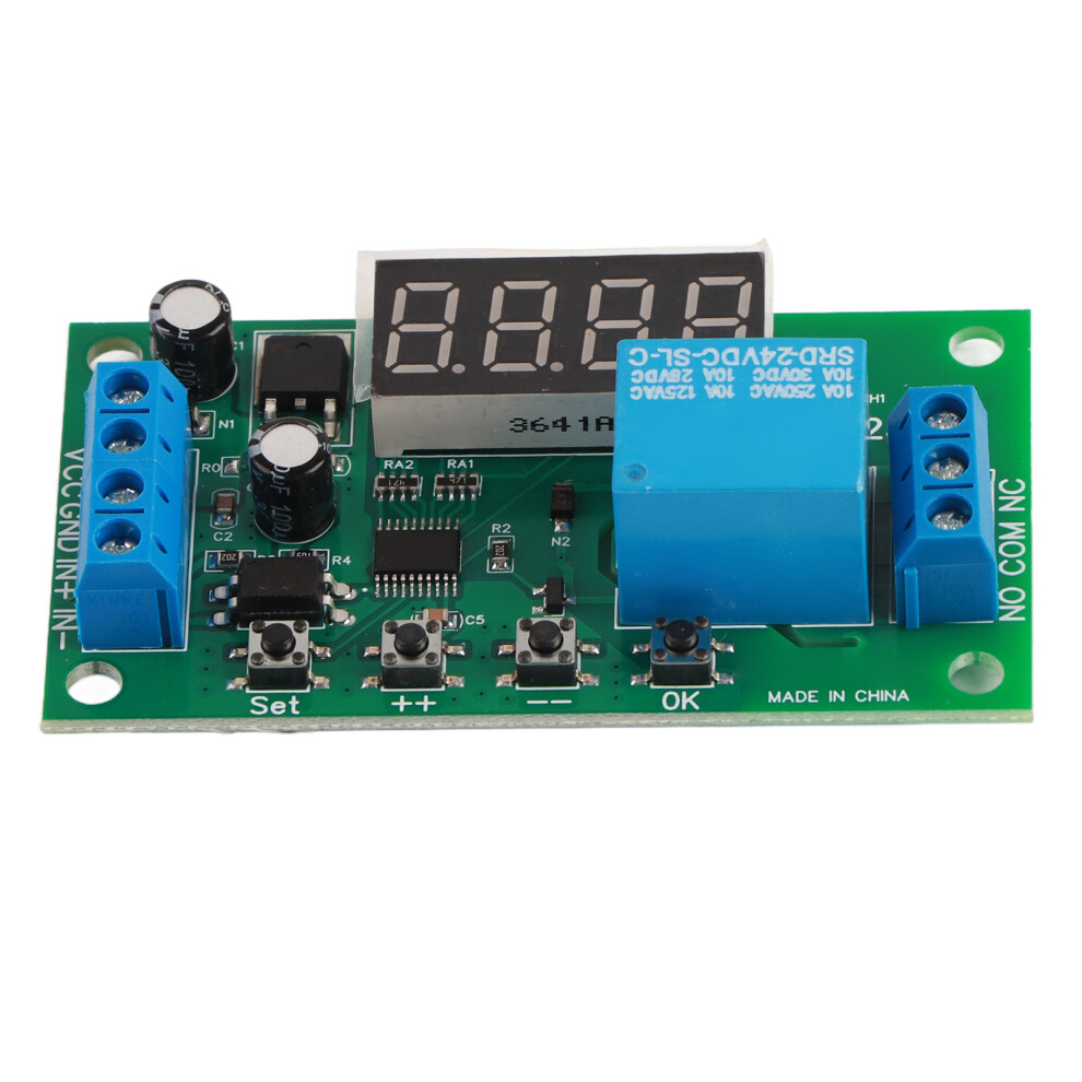 (24V) Pulse Counter Relay Board 0.1S-9999999.9S 0.01S 24V 610830830670