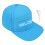 (Red Hat Red Words) LED-Display-Kappe Bluetooth,Smart Editierbar,Halloween Blau 1