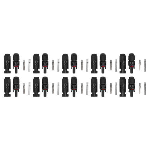 10 Paar Solarstecker IP67 wasserdicht 1000V 30A M/W